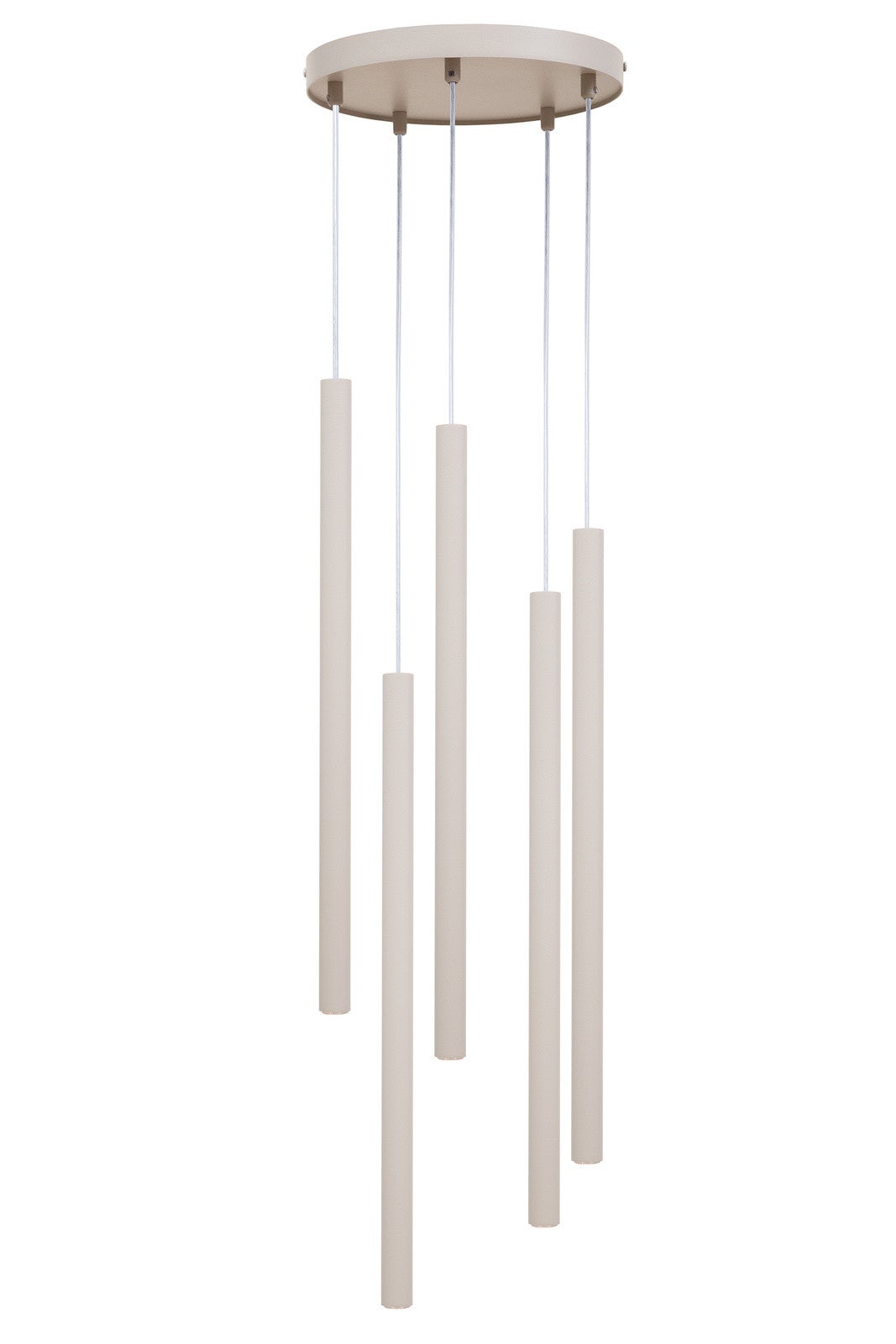 Lampa wisząca SOPEL jasno-szara 5 x G9 x 3W wym: 100 x 25 x 25 cm Sigma Lighting