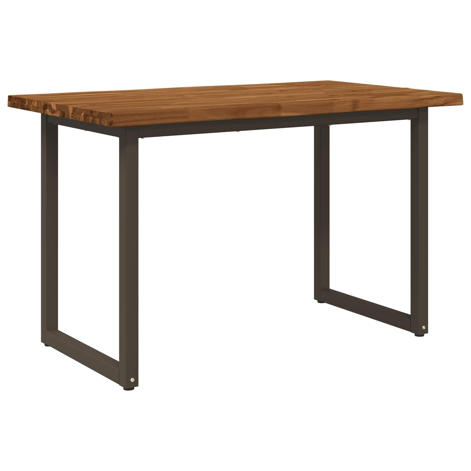 Table à manger en bord vivant, pour la cuisine, 120 × 70 × 75 cm ...