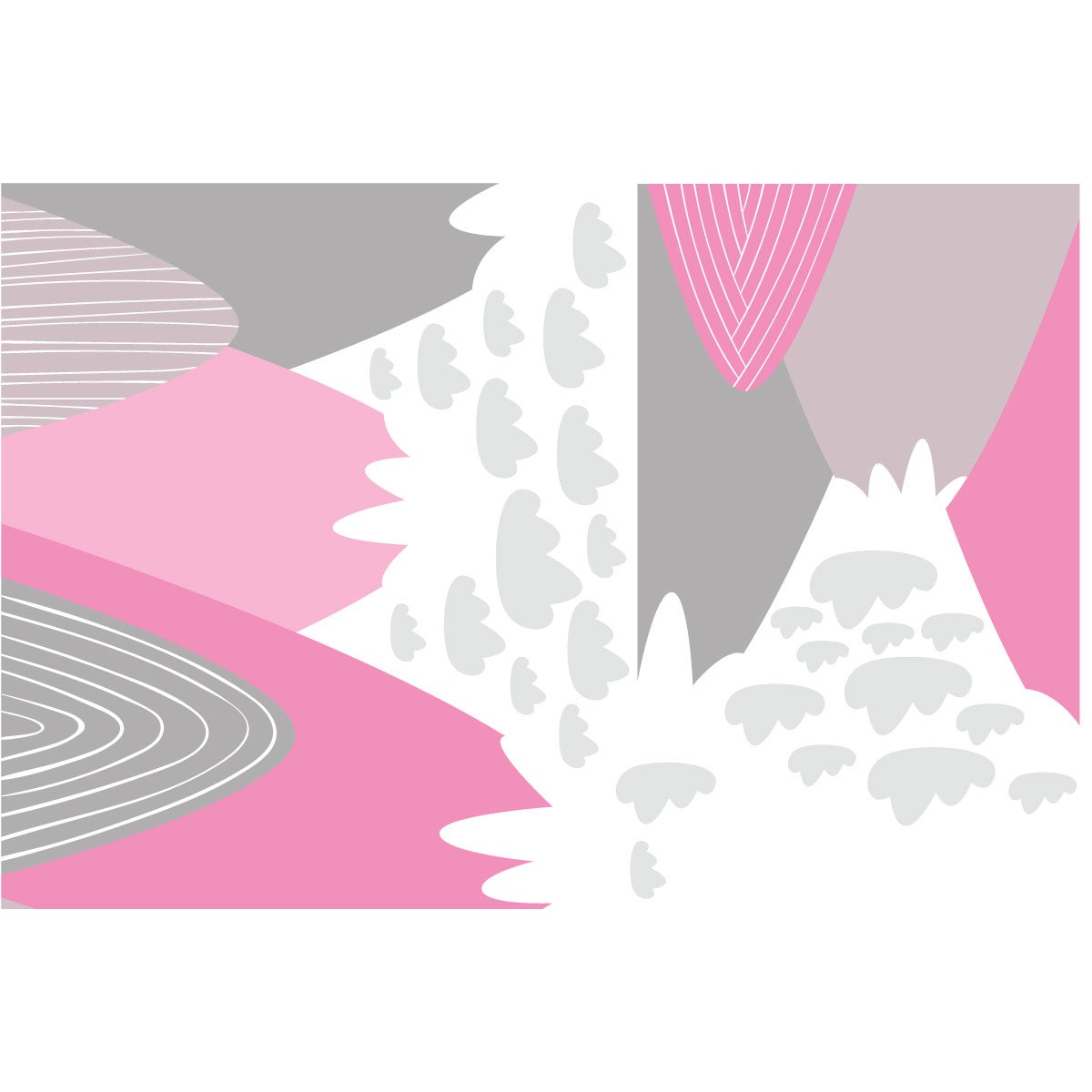 Adesivo bambino di montagna scandinavo elika - Sticker adesivo - adesivi murali - 50x75cm - 4