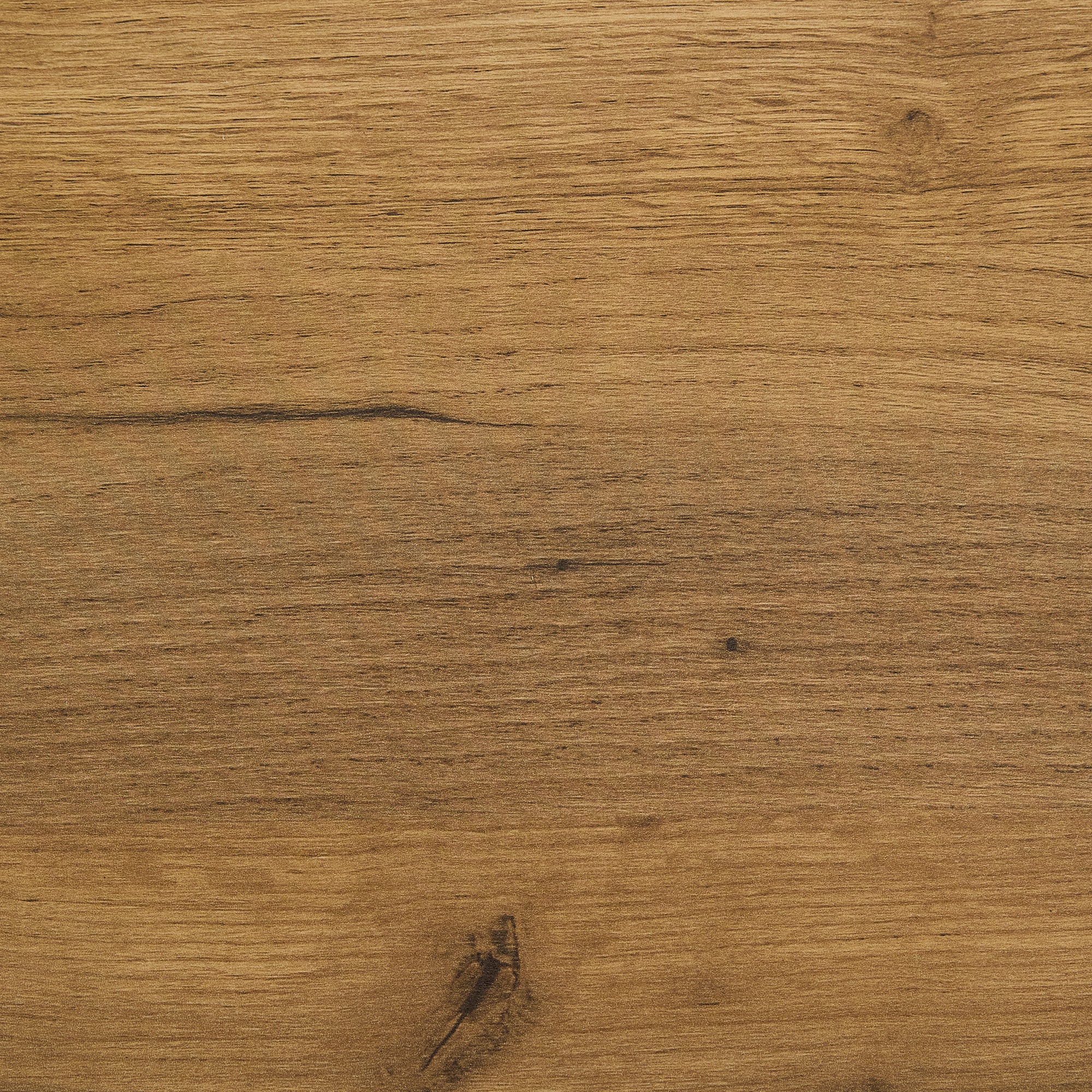 Meuble TV avec 1 porte, 1 tiroir et 2 compartiments - 160 x 40 x 50 cm - Panneau de particules et étagère en verre - LEDs - Noir et chêne - 9