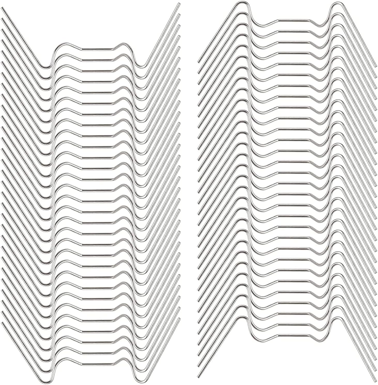 Opakowanie 50 klipsów ze stali nierdzewnej do szklarni z ramą aluminiową