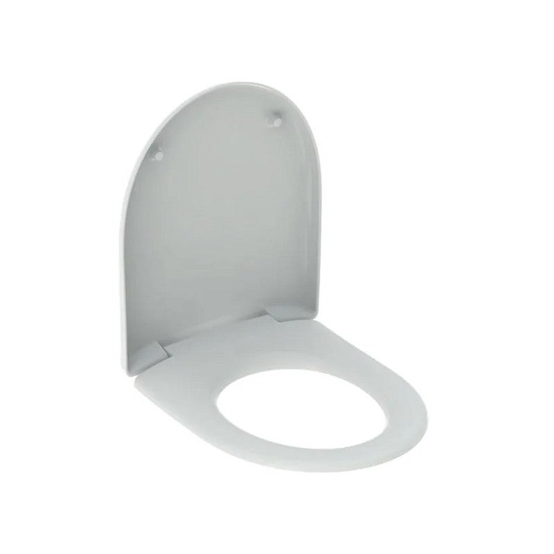 Siège De Toilette Geberit Renova N°1 Avec Couvercle – Blanc, Pour Keramag Renova, Neuf