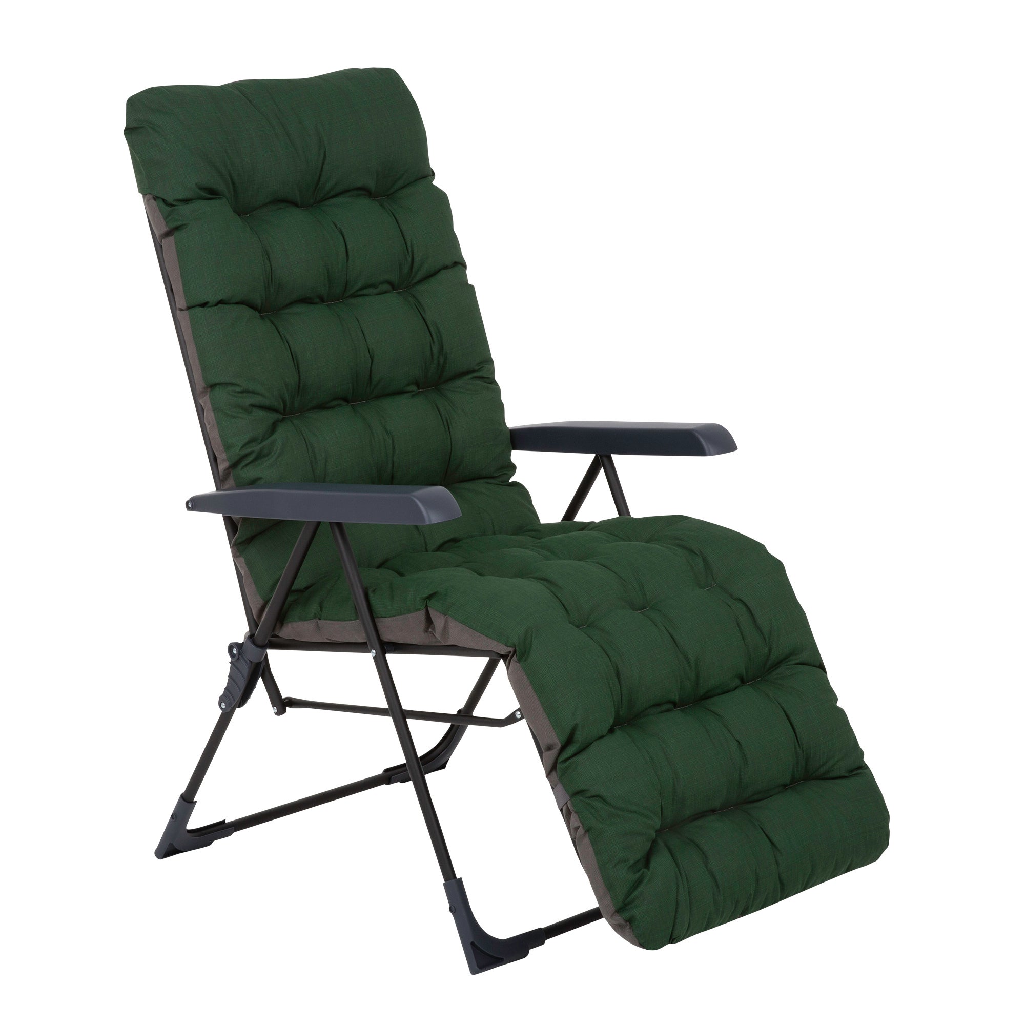 Fotel ogrodowy Setenil Plus Black Edition zielony Patio