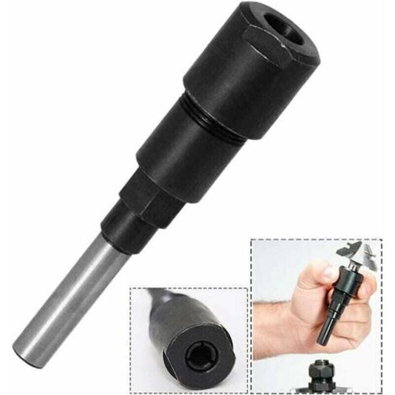 Adaptateur De Mandrin D'extension Pour Défonceuse – Augmente La Profondeur De Coupe