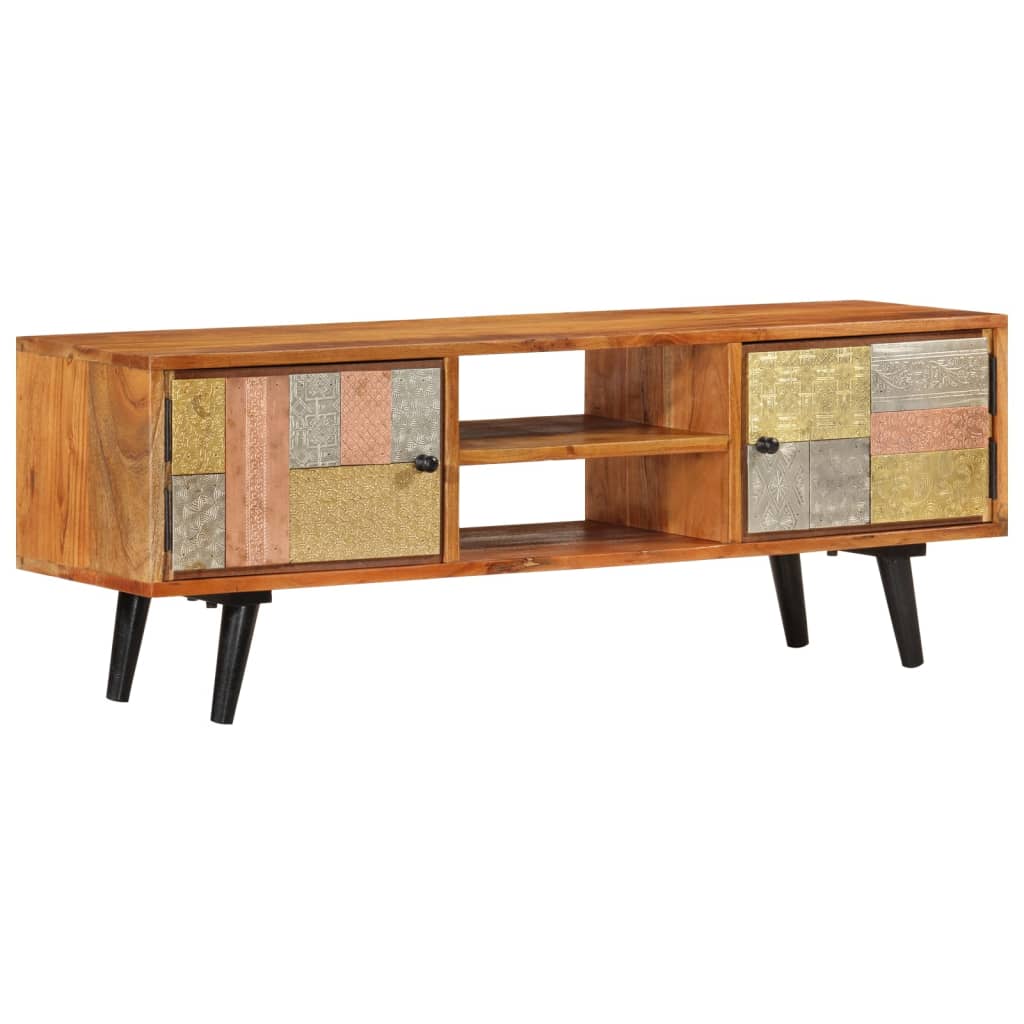 Meuble TV multimédia étagère télévision buffet téléviseur salle à manger salon chambre 180 x 40 x 46 cm bois d'ingénierie noir