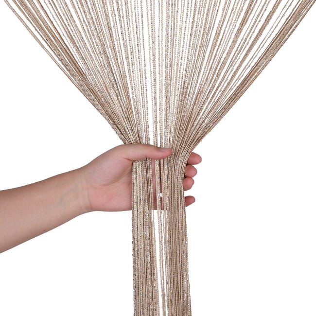 Tangpan, tenda divisoria per finestre anti-osche con perline luinose decorative, 100 c x 200 Tangpan, tenda divisoria per finestre anti-osche con perline luinose decorative, 100 c x 200