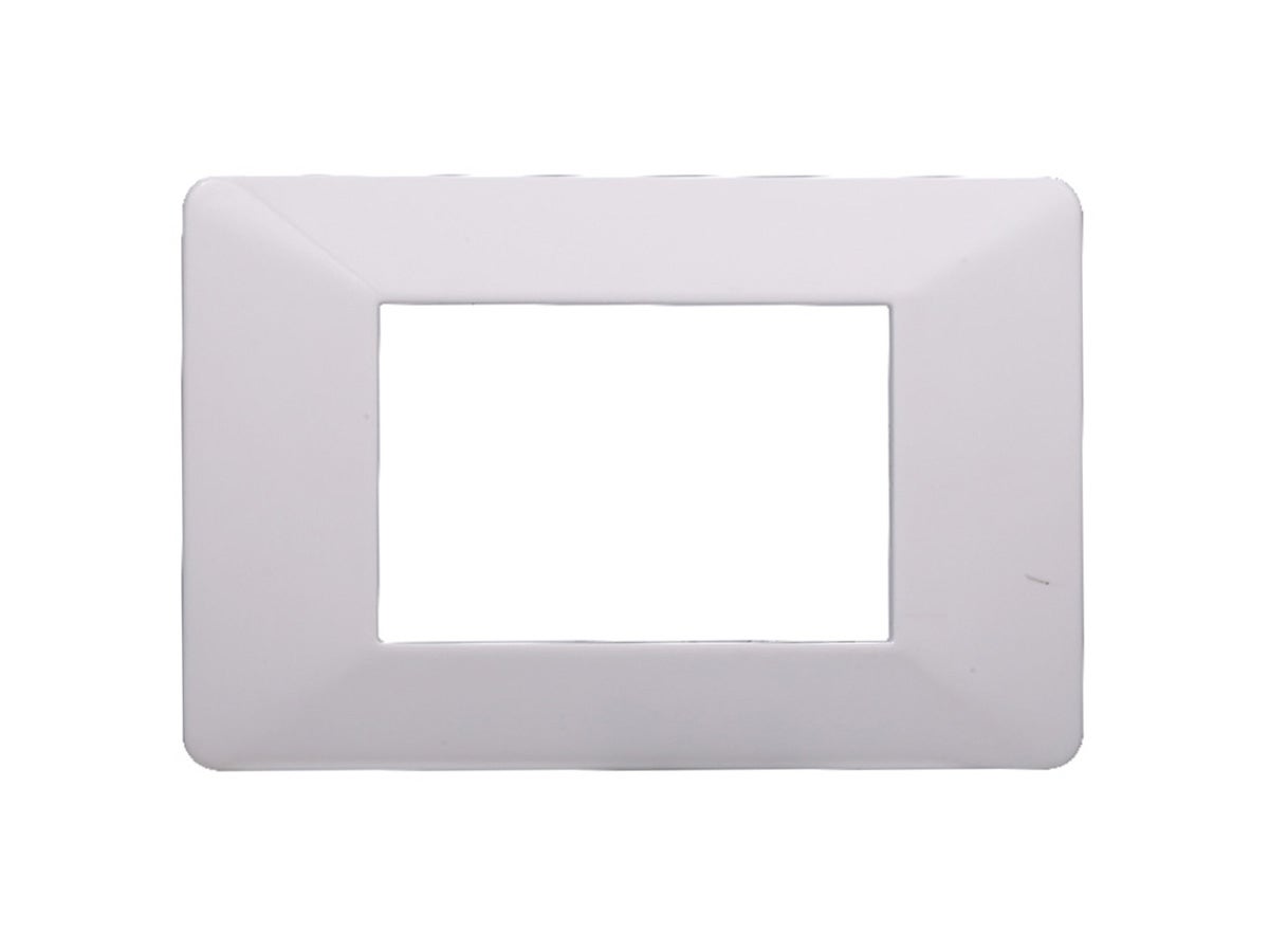 Support 4 Places Elektronova Compatible Vimar Plana - Lot De 2, Pour Boîtiers Encastrés 504, Installation Facile