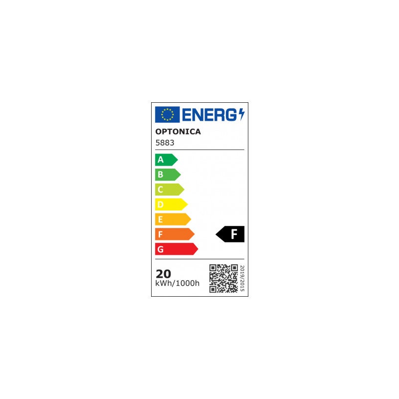 Projecteur LED SMD Noir – 20W – 1700lm – IP65 – 6000K – 150° – Câble 70cm - 2