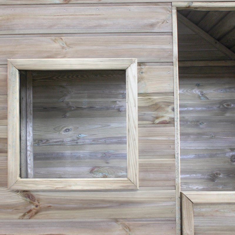 Maisonnette en bois traité pour enfantr MARINA - 6