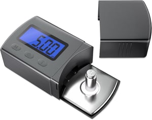 Trimming Shop, bilancia digitale tascabile, 200 x 0,01 g, portatile, leggera, professionale, multifunzionale, con display LCD retroilluminato, per pesare gioielli, pietre preziose in oro