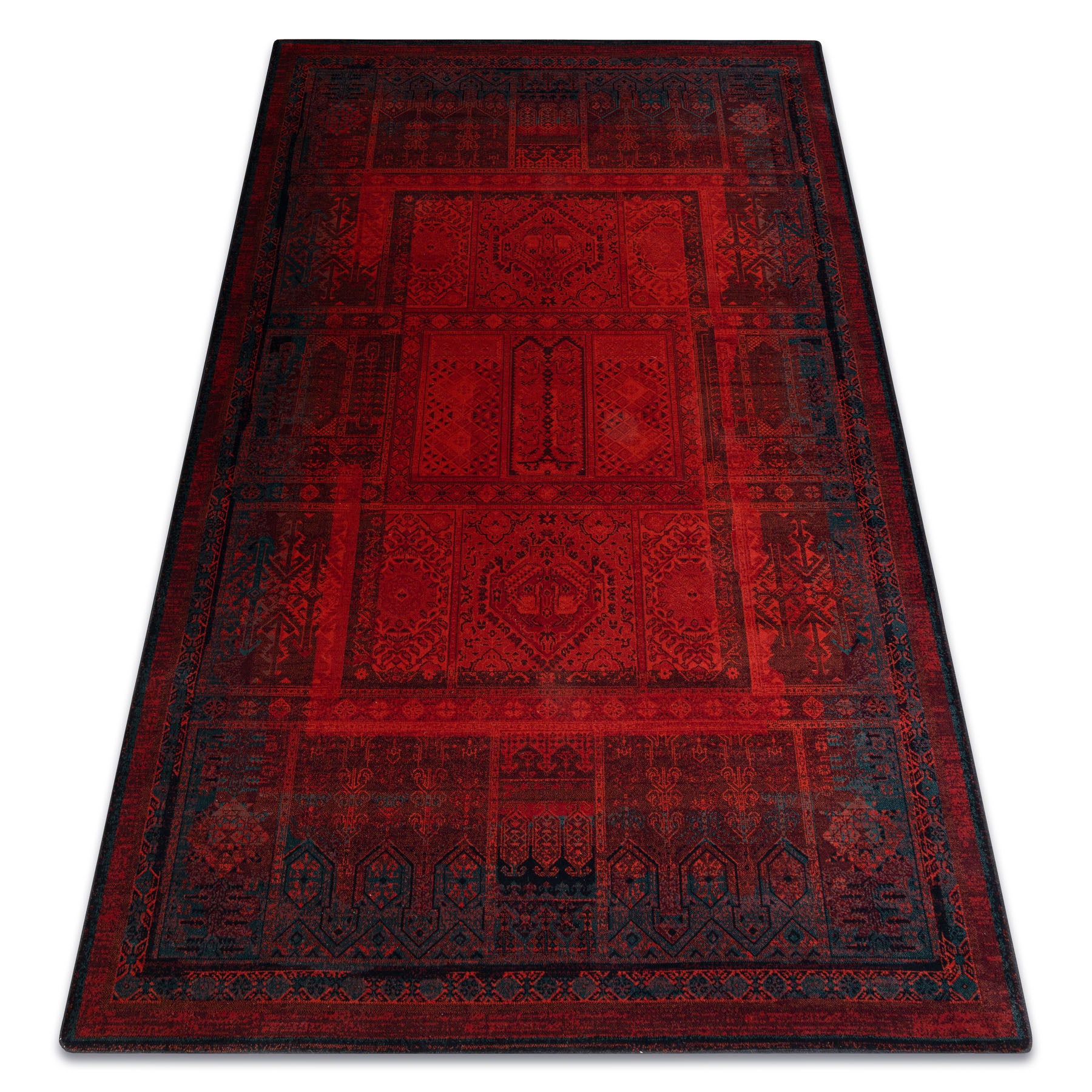 Dywan wełniany SUPERIOR NAKBAR PREMIUM orientalny rubin 135x200 cm