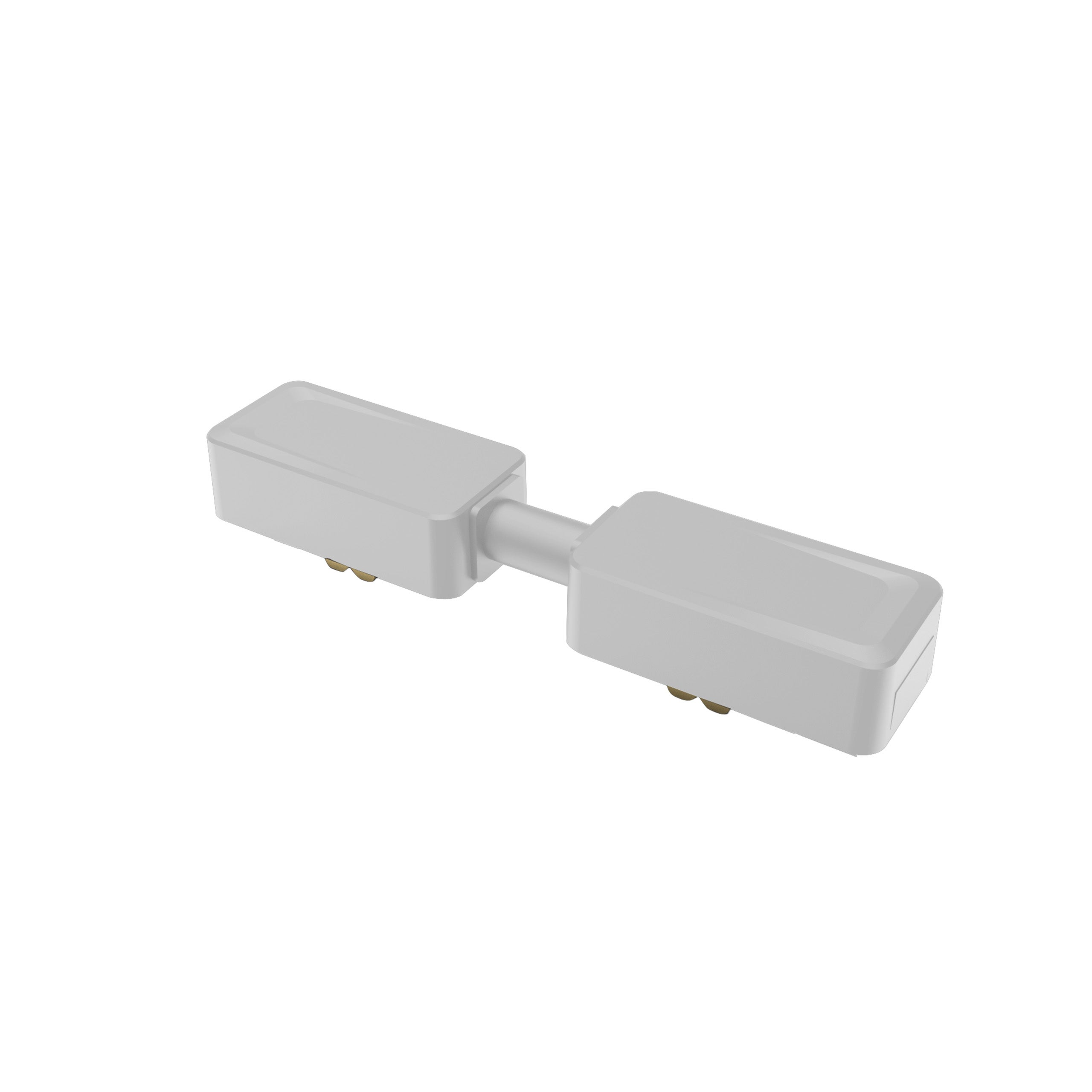 Łącznik wpinany Luxo 48V kabel prosty IP20 biały mat tracklight MasterLED