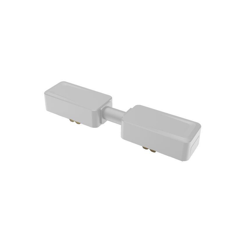 Łącznik wpinany Luxo 48V kabel prosty IP20 biały mat tracklight MasterLED