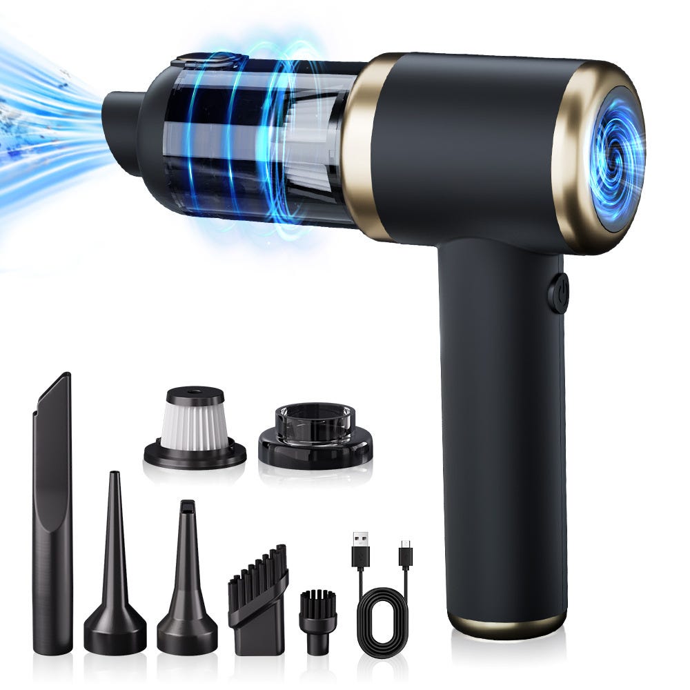 Aspirateur Voiture Sans Fil 15000PA, Mini Portable 6000mAh, Filtre HEPA Compact Et Leger Pour Maison Et Bureau 96874988 Aspirateur Voiture Sans Fil 15000PA, Mini Portable 6000mAh, Filtre HEPA Compact Et Leger Pour Maison Et Bureau 96874988