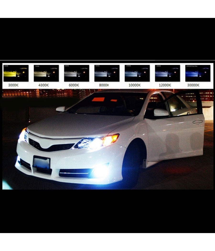 Trade Shop - Coppia Lampade Xenon Xeno Hid Ricambio Kit H1 6000k Per Auto Camper - - 5