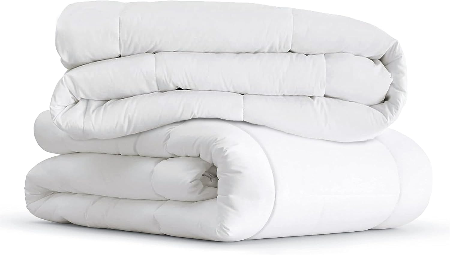 Edredón de fibra duo para 4 estaciones 170 + 260 gr, edredón relleno nórdico , suave, transpirable, 100% poliester, de cama 135 (220x220cm)