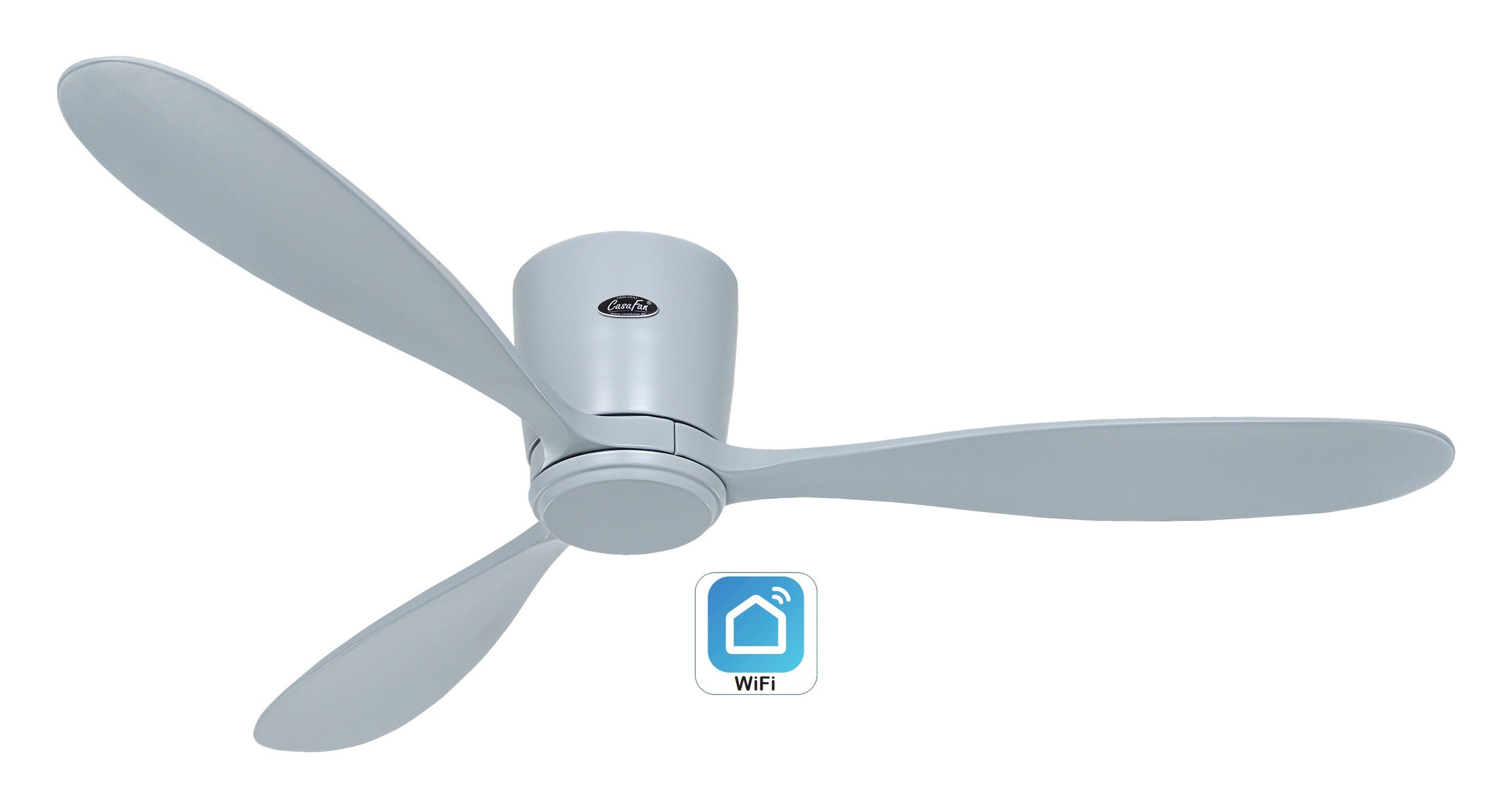 Ventilatore da Soffitto Silenzioso Hidra Nero 165cm Motore DC Senza