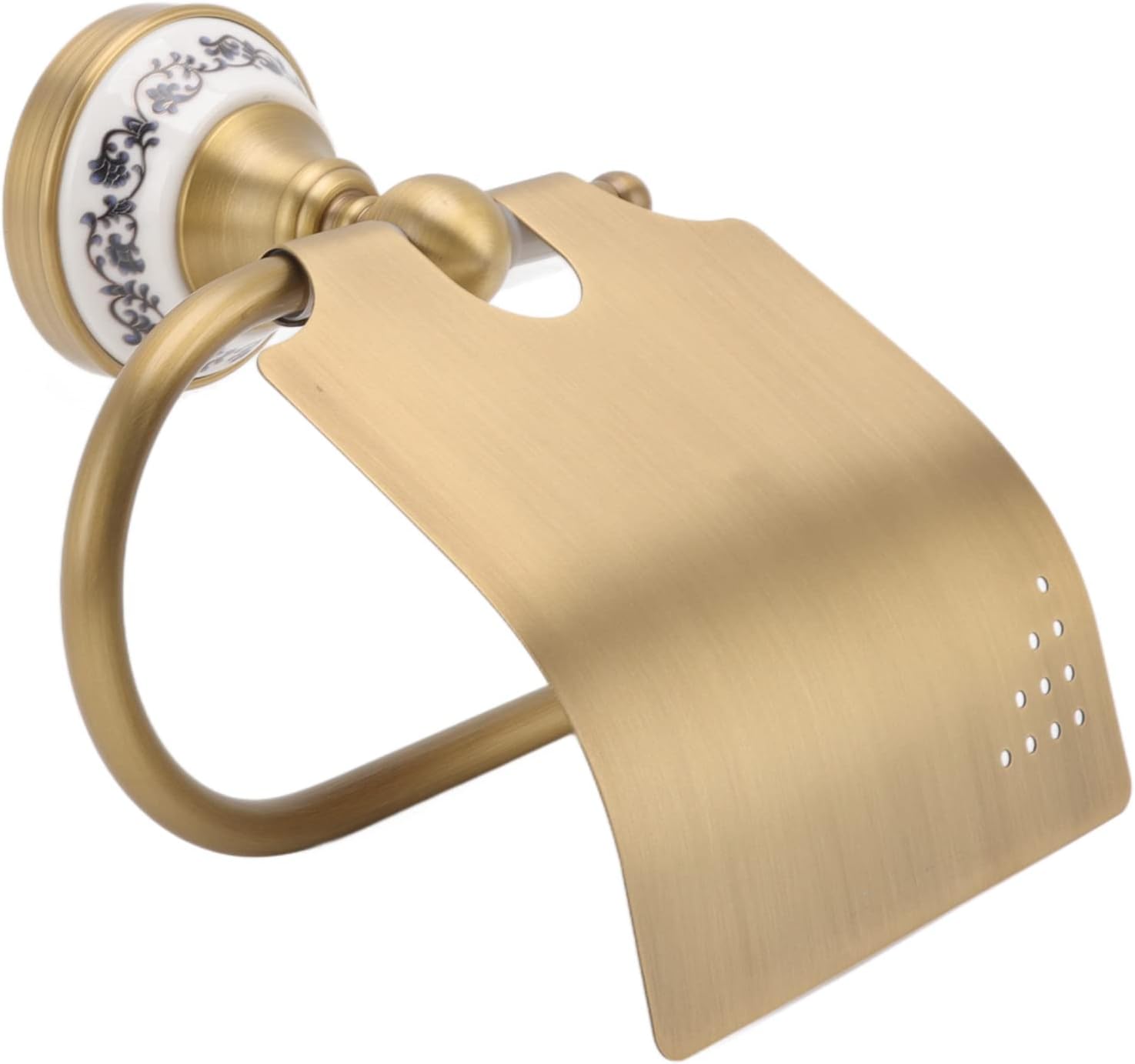 Support Papier Toilette Bois Porte- Rouleau De Papier Toilette