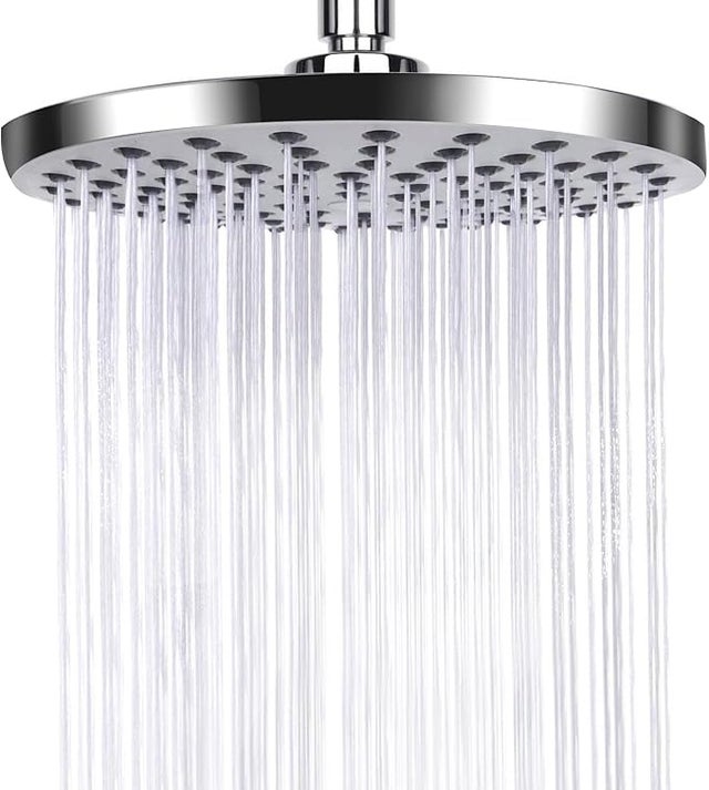 Tête De Douche Pluie Carrée 30x30cm - Acier Inox 304, Buses Silicone Anti-calcaire | Installation Facile Et Effet Cascade