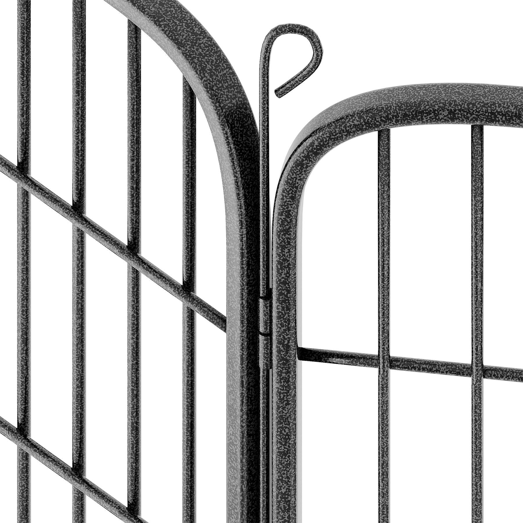 Enclos pour chien en acier en 8 parties modulables et sécurisées TECTAKE - 3