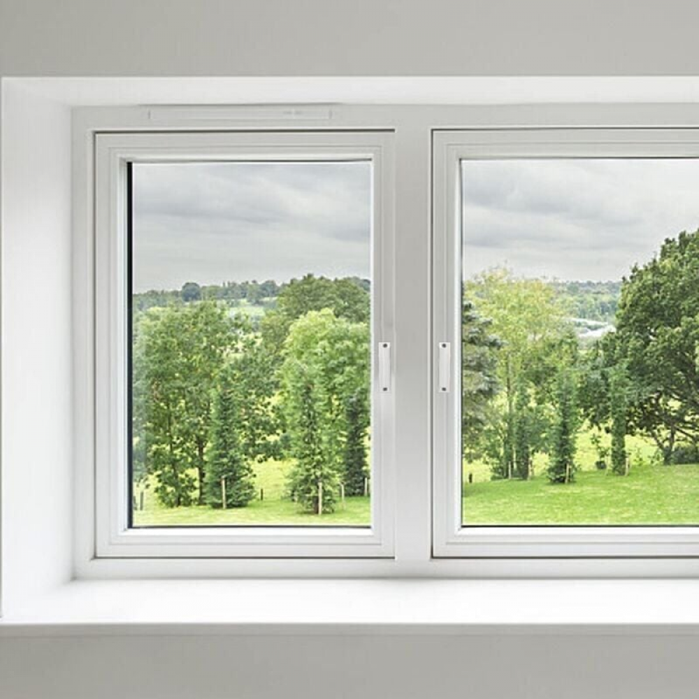 Poignée - Aluminium - pour fenêtres, portes - 1 pièce - Blanc - 4