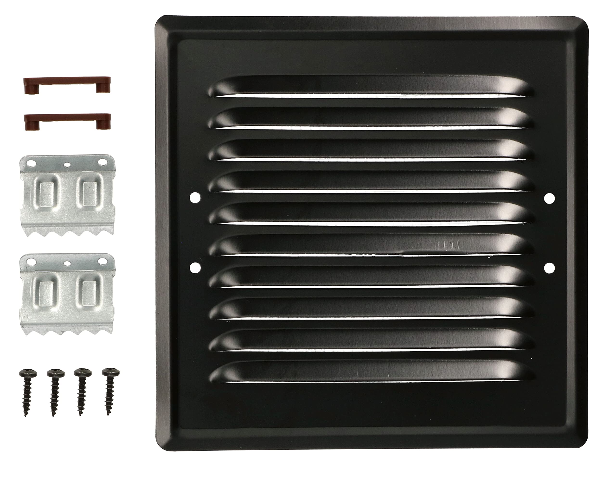 Kratka wentylacyjna kominowa metalowa 14x14 łapki - KOTARBAU - 3