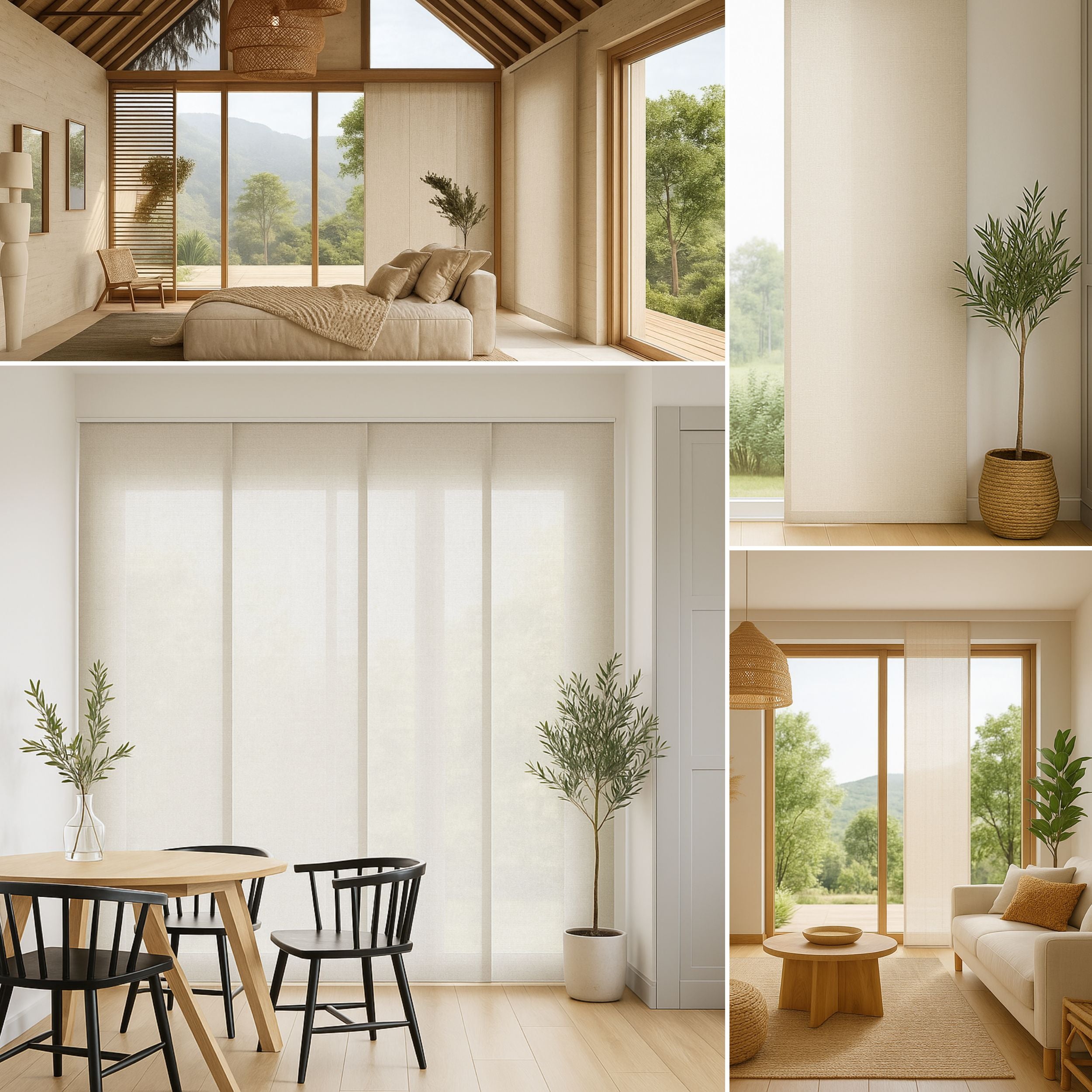 50x220 cm Linotex Painéis Japoneses – Elegantes, Duráveis e Atemporais - 2