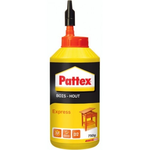 Colle bois Express blanc 750Gr montage assemblage placage contrecollage ...