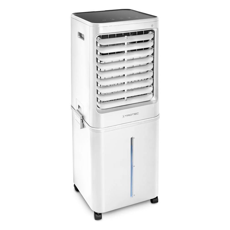 Aircooler - Racitor de aer portabil, umidificator, Trotec, tip PAE81, alb, 125 W, 1000m³/h, 4 viteze