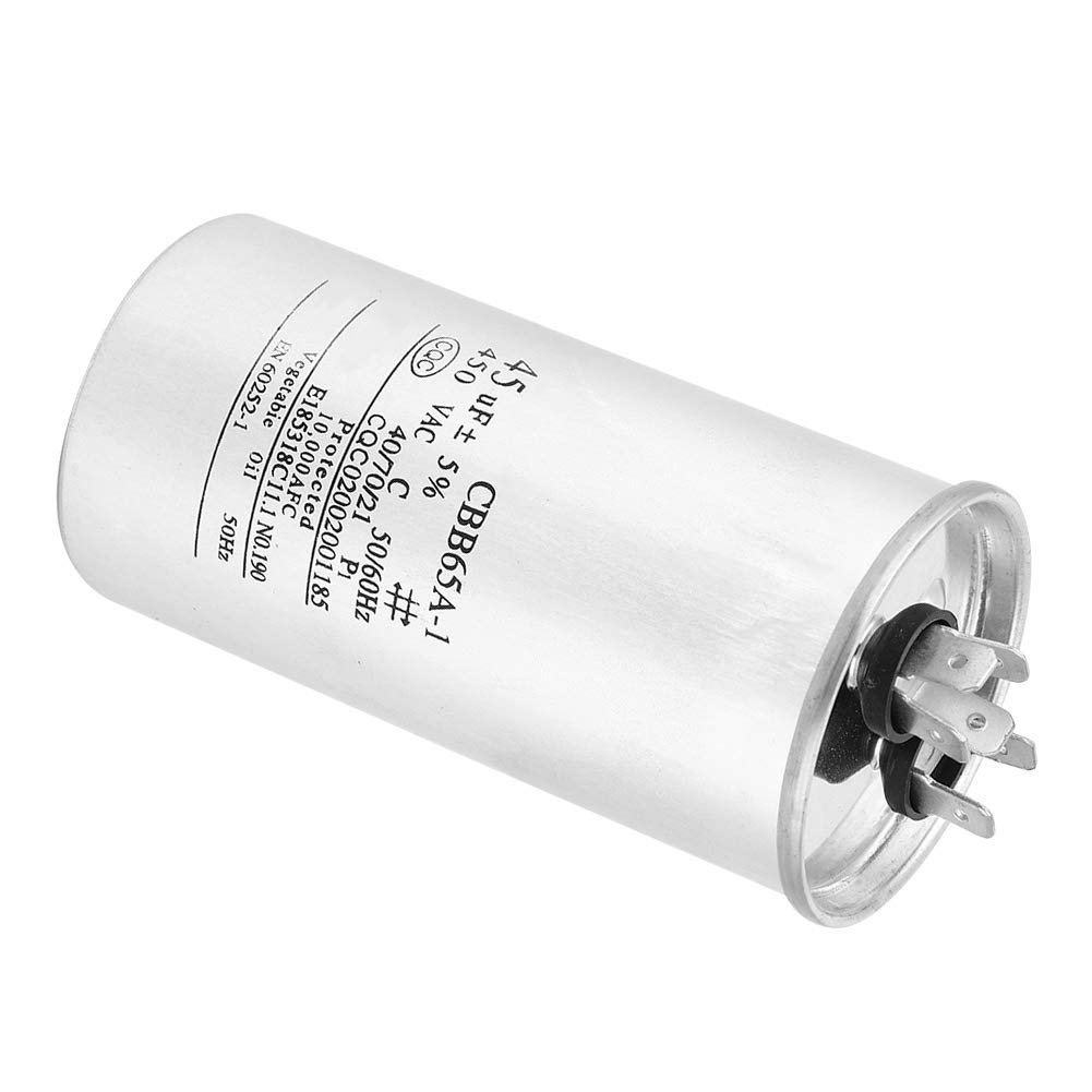 Cavo Condizionatore Condensatore Di Avviamento/Avviamento Motore 100uF 370/440VAC CBB65 - Alta Temperatura Condensatore Motore 100uF