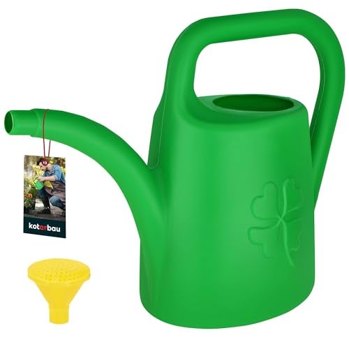 Konewka ogrodowa podlewaczka z sitkiem podlewania roślin plastikowa 4,5 l - KOTARBAU