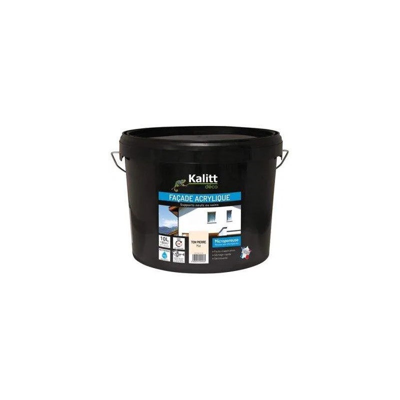 Peinture Extérieure Façade Tolpro Universelle TOLLENS PRO Ton Pierre Mat 10l 85192762