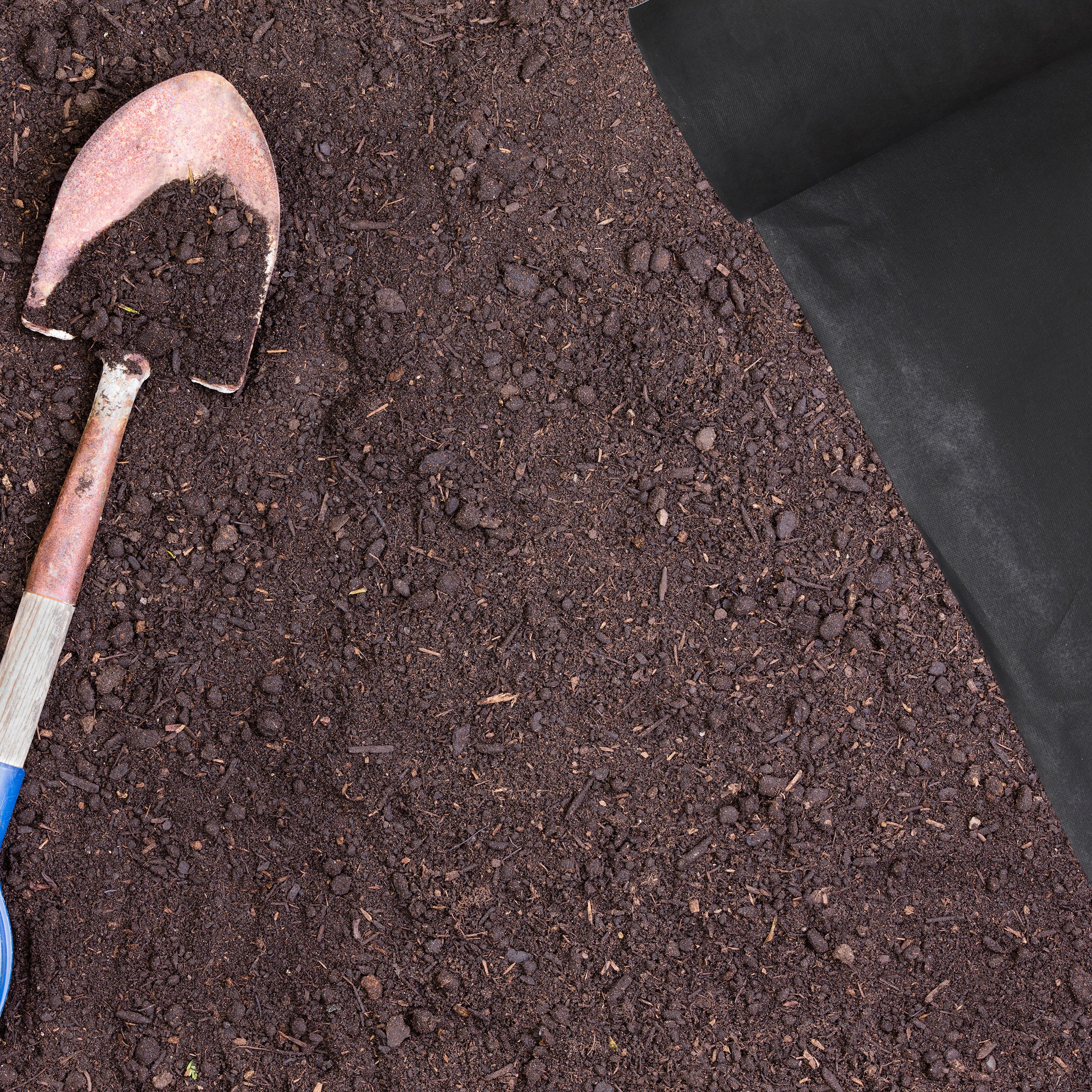 5x Toile anti-mauvaises herbes 50 m, Bâche tissée, Toile 150g/m² paillage, Résiste rayons UV, antidéchirure, noir - 3