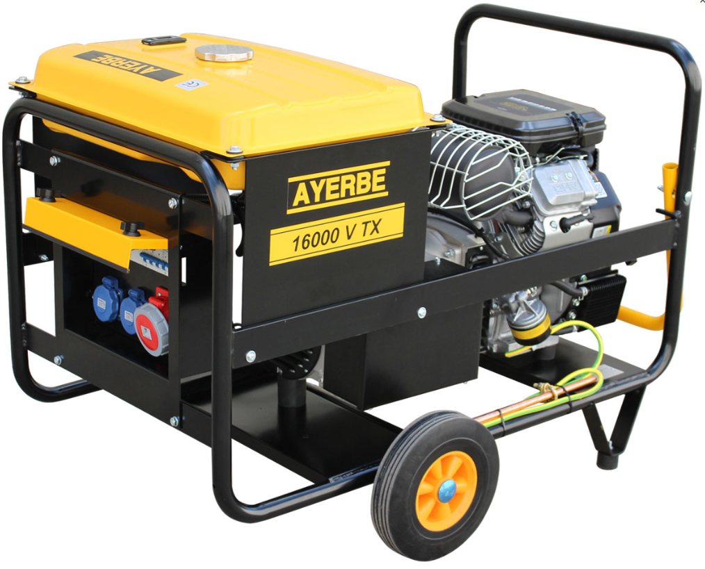 Ayerbe  Generador Gasolina 16000 V Tx Arranque Electrico , Leroy Merlin