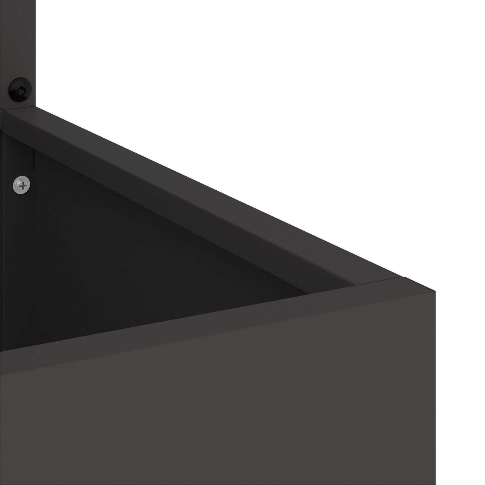 Écran de confidentialité de jardin Fretwork Noir 50 x 150 cm vidaXL - 8