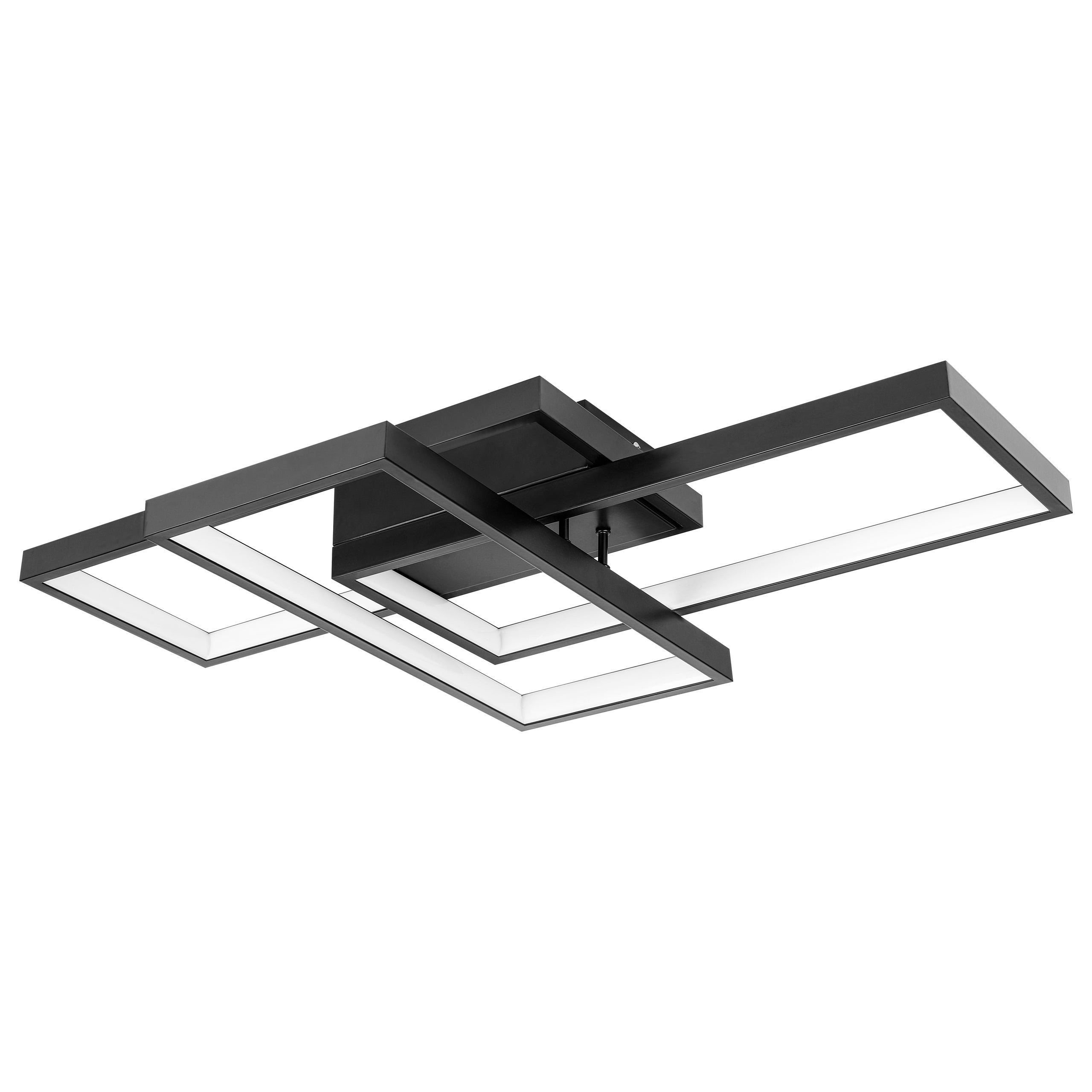 Żyrandol LED Orion 72W 56x37x8 cm IP20 3000K-6500K regulacja barwy i ściemniania czarny MasterLED - 2