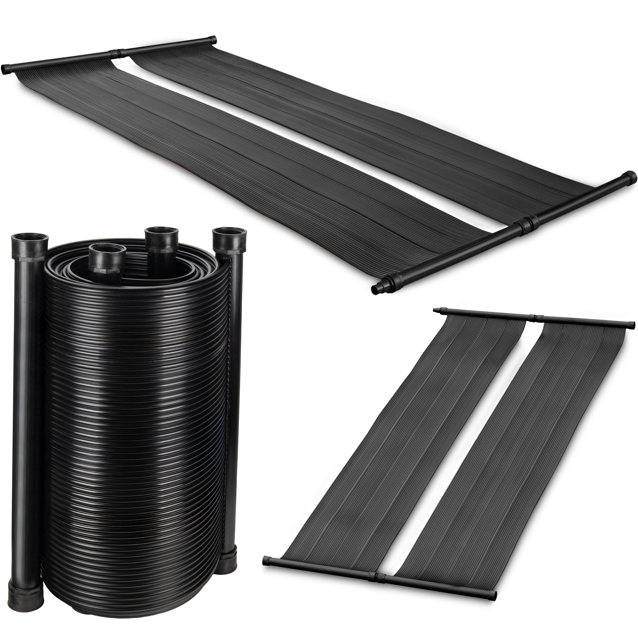 COIL PANEL SOLARNY SŁONECZNY DO PODGRZEWANIA WODY W BASENIE ELASTYCZNY 0.6x3.05m 2SZT