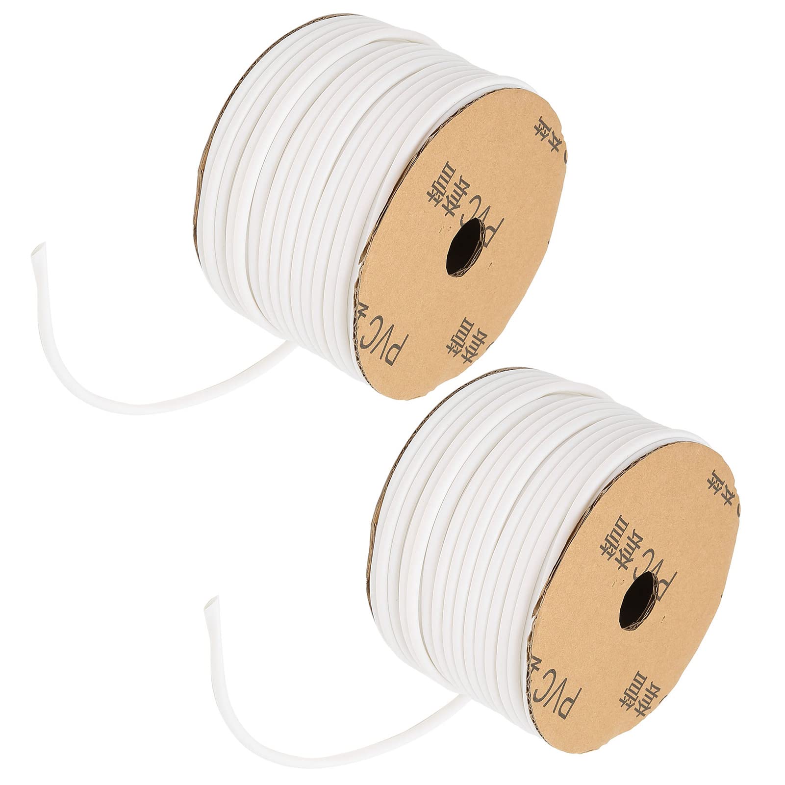 KASESSS Protection Cable Lapin - Gaine Spirale Flexible 1.4M Avec Attache - Cache Souple Electrique Pour Câble De Téléphone Portable