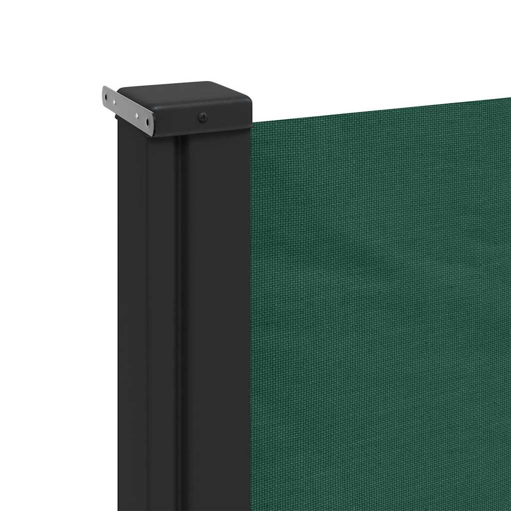 vidaXL Auvent latéral rétractable vert foncé 220x300 cm - 6