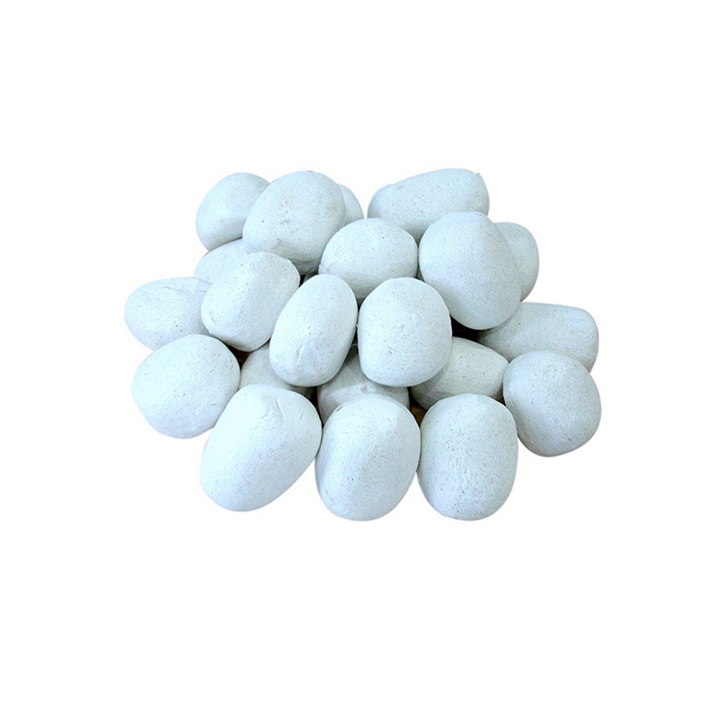 Tempo Style - Białe ozdobne kamyki