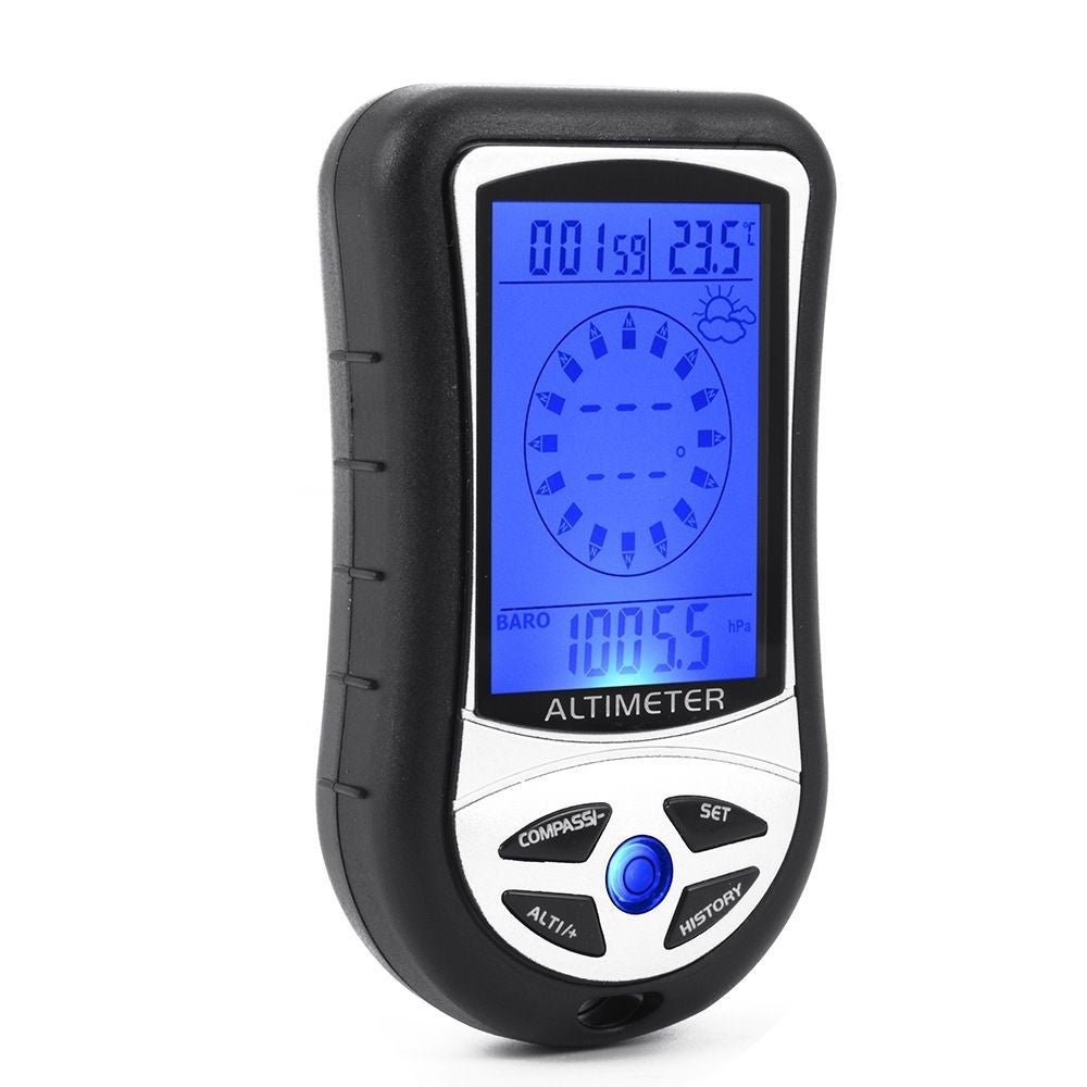 Altimètre de randonnée – Altimètre numérique Multifonctionnel avec Calendrier | Accessoires de randonnée Mousqueton Altimètre pour Femmes Hommes Altimètre de randonnée – Altimètre numérique Multifonctionnel avec Calendrier | Accessoires de randonnée Mousqueton Altimètre pour Femmes Hommes