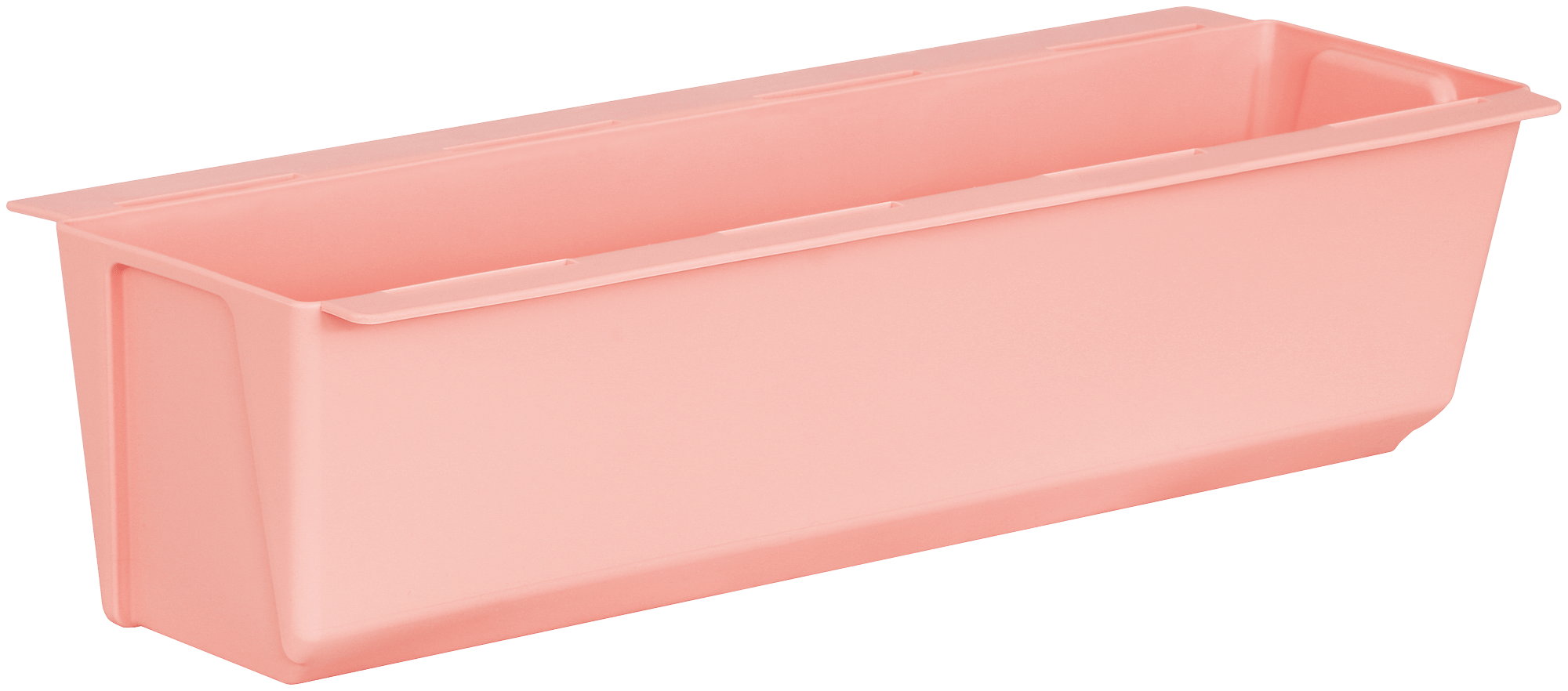 Doniczka na paletę Easy 37 cm różowy, na kwietnik z europalety lub płotu, Geli