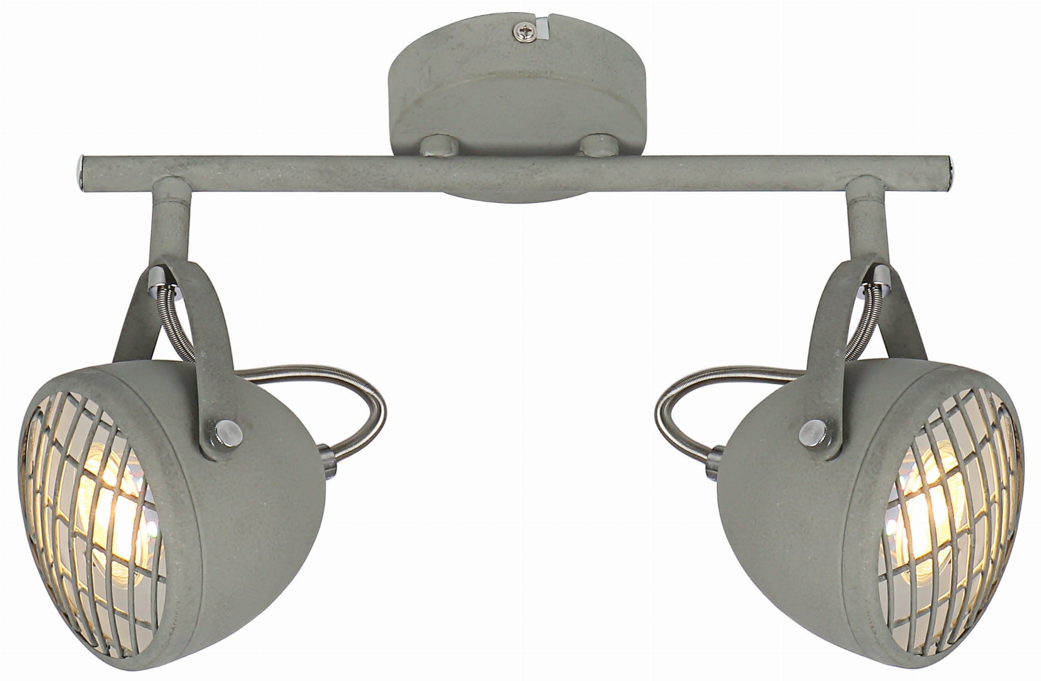 Reflektor sufitowy spot natynkowy Pent listwa szary 2xGU10x50W wym: 30 x 10 cm metal Candellux