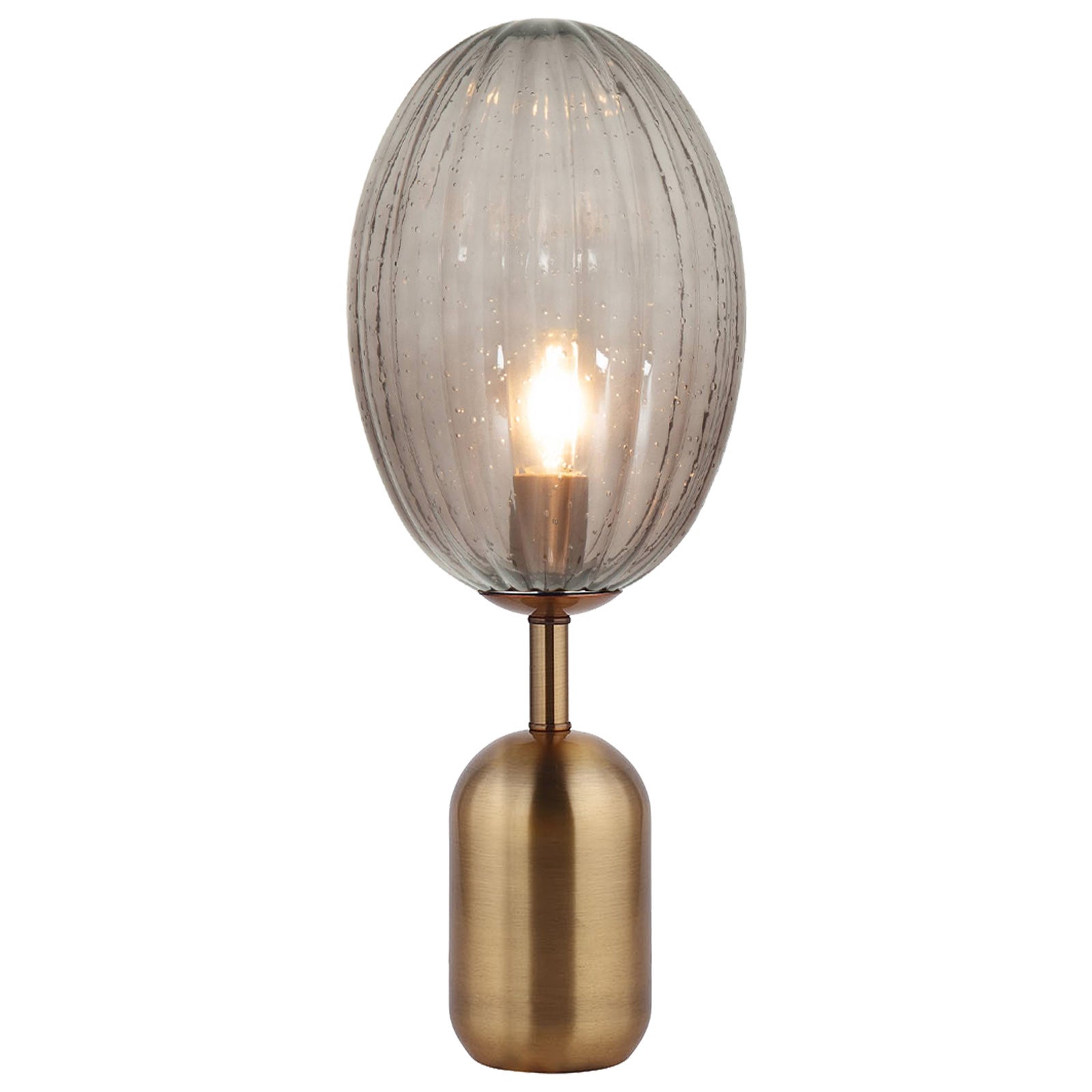 Lámpara de mesa lumineca manict 23x58 cm gris