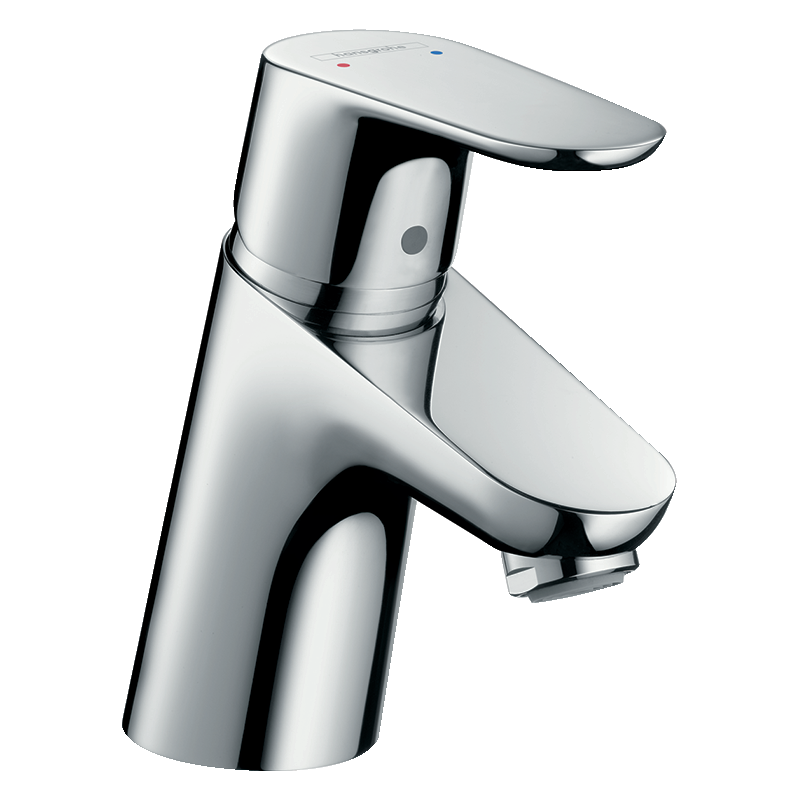 HANSGROHE 31604000 Focus Jednouchwytowa bateria umywalkowa 70 z kompletem odpływowym Push-Open Chrom