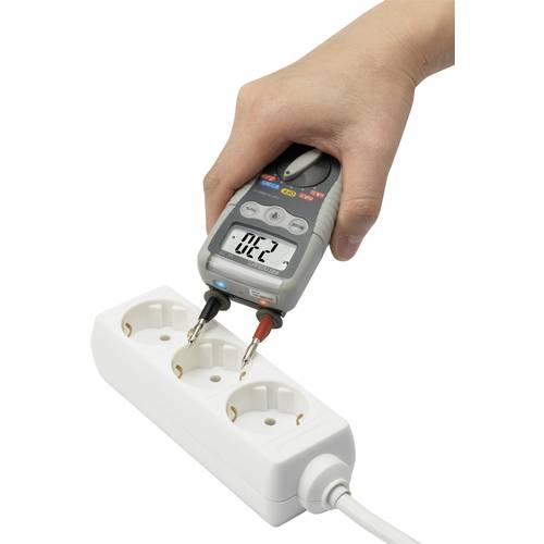 VOLTCRAFT VC-20 Multimètre numérique protégé contre les projections deau (IP54) CAT III 1000 V, CAT IV 600 V Affichage - 3