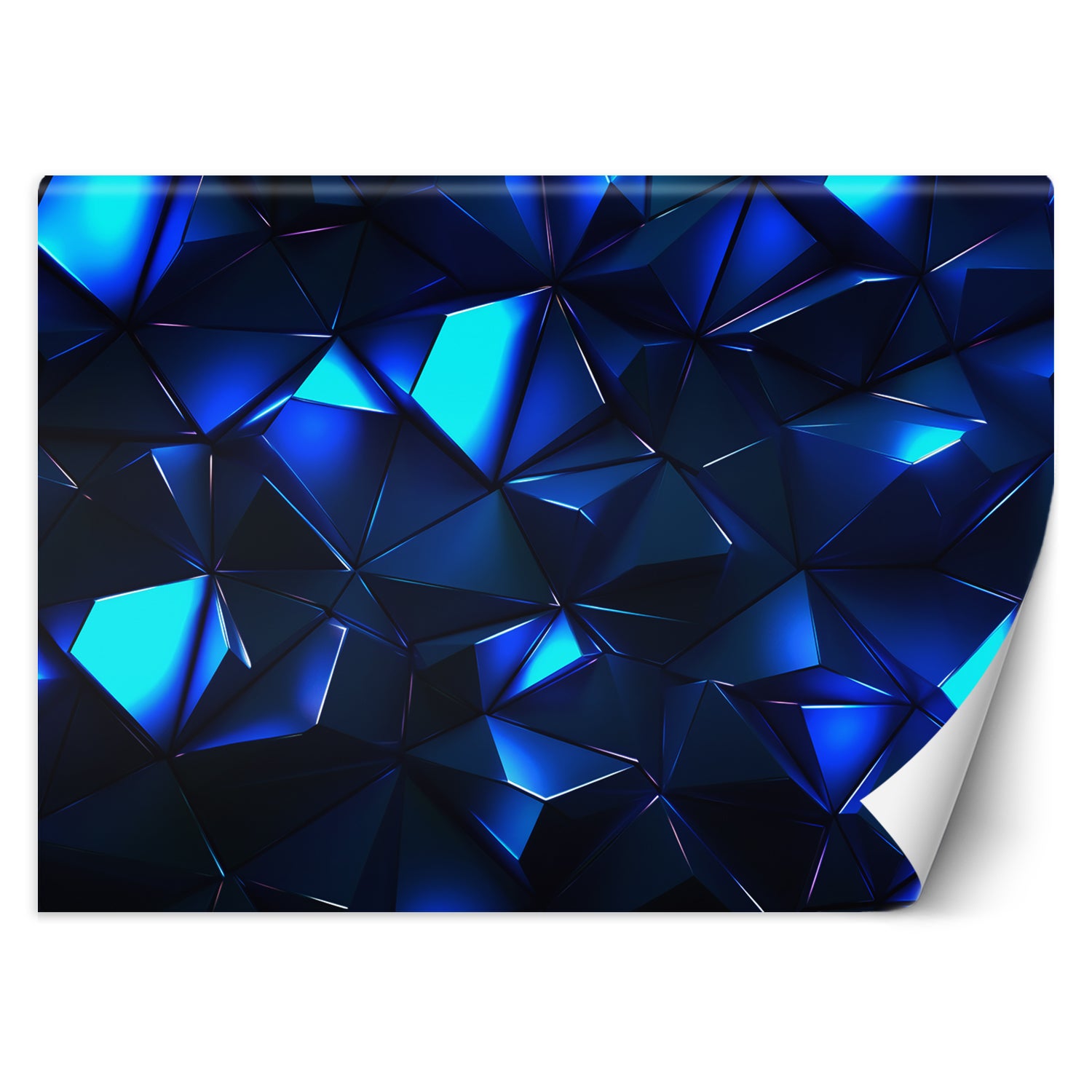 Fototapeta, Błękitna abstrakcja 3D 300x210