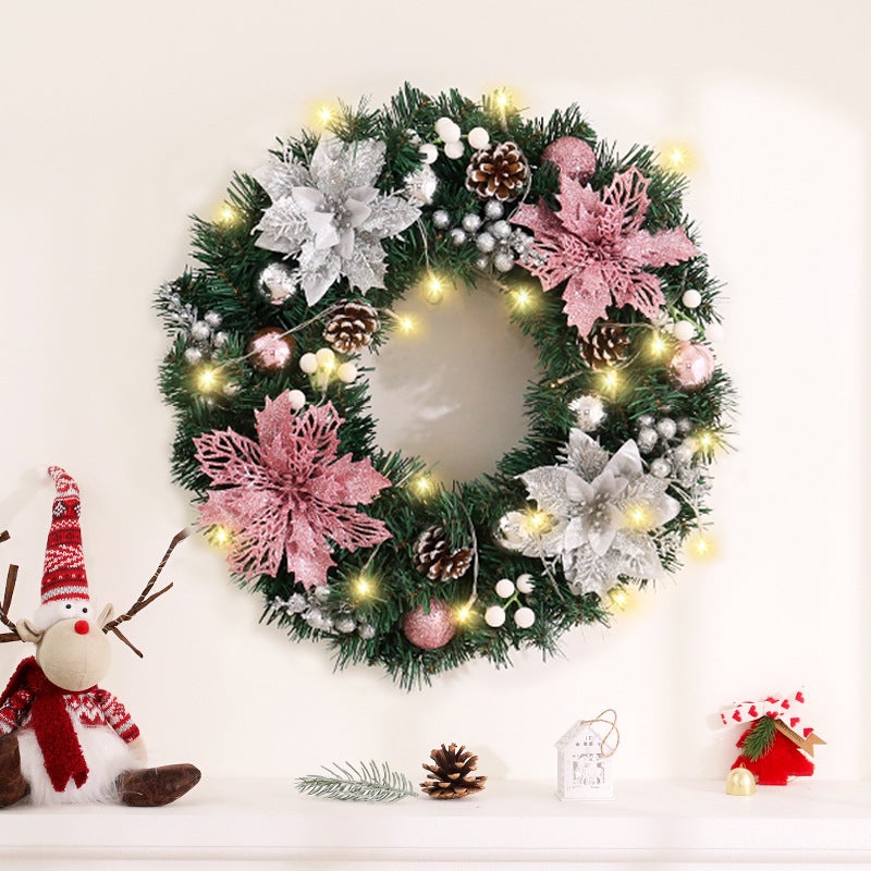 Centre De Table En Forme De Couronne De Noël Avec Pommes De Pin Et Baies De Houx PNG , Pomme De Pin, Décoration De Noël, Baies De Houx Image PNG pour le