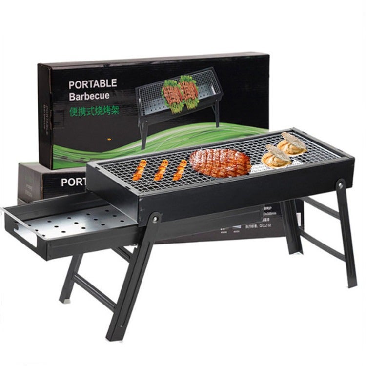 Barbecue Au Charbon De Bois Pliable Et Portable Fumoir De Table En