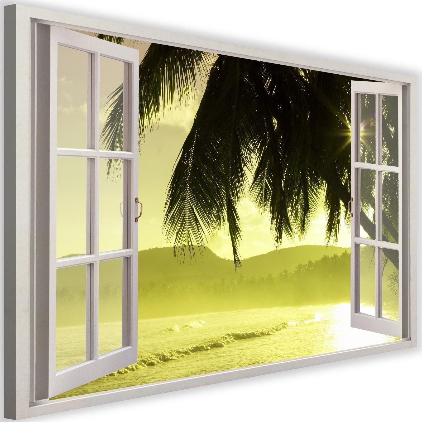 Images sur toile sur cadre 120 x 80 cm palmier art pret a accrocher Images sur toile sur cadre 120 x 80 cm palmier art pret a accrocher